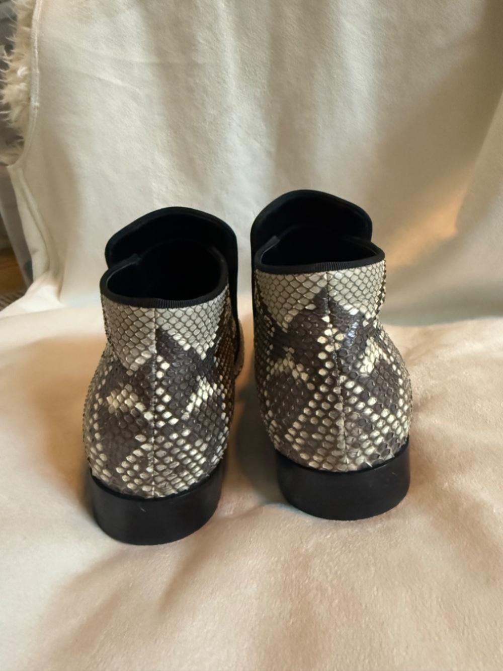 Celine Python Snakeskin Booties - Picture 4 of 6